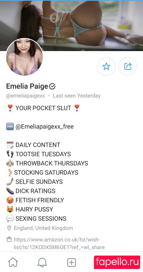 Emelia Paige Nude Onlyfans Photo 4