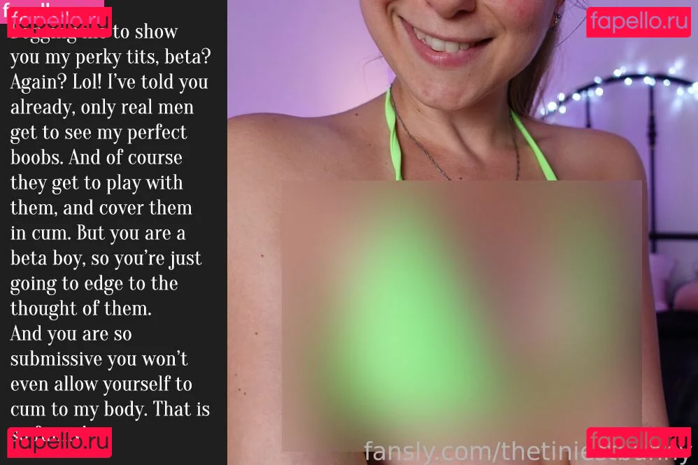 thetiniestbunny Onlyfans Photo Gallery 