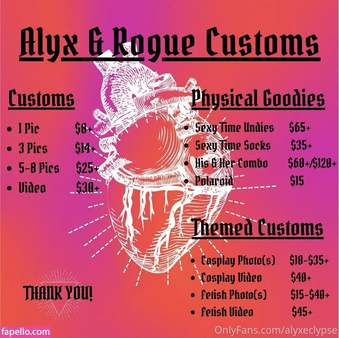 alyxeclypse Onlyfans Photo Gallery 
