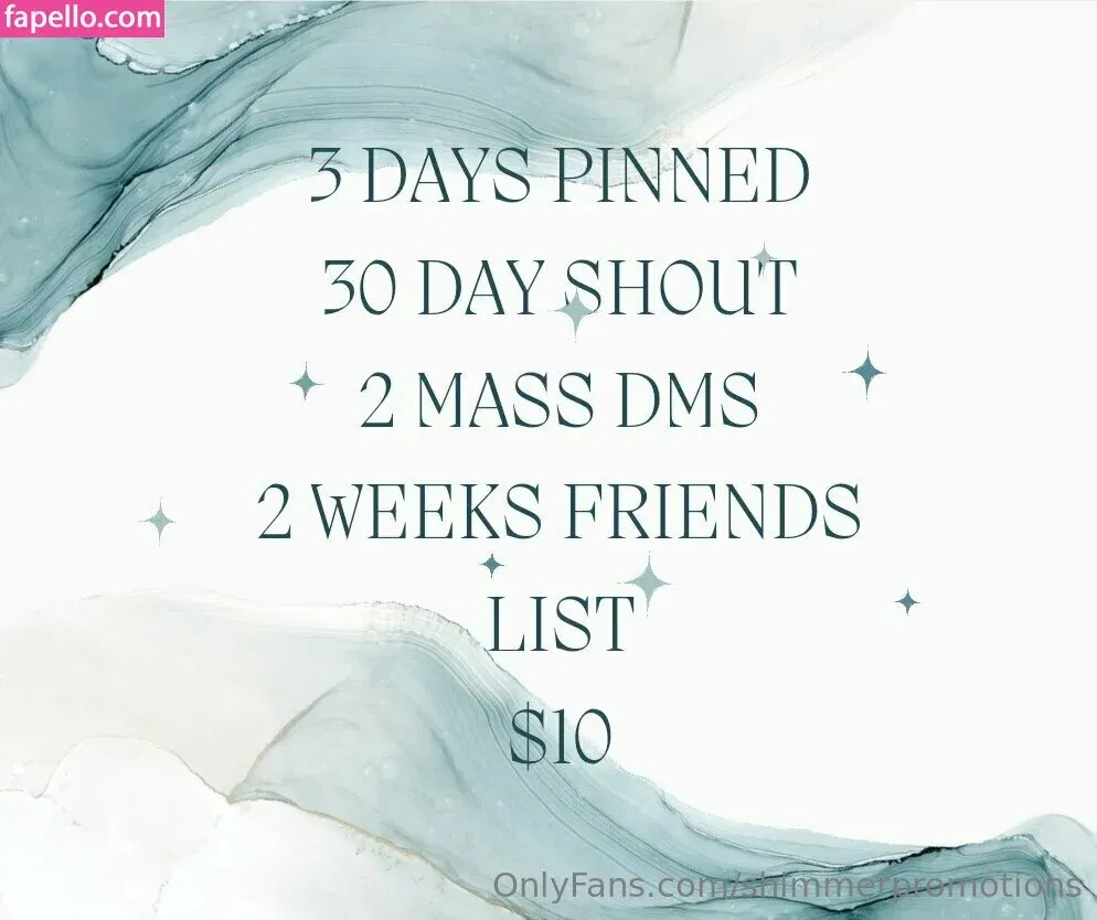 shimmerpromotions Onlyfans Photo Gallery 