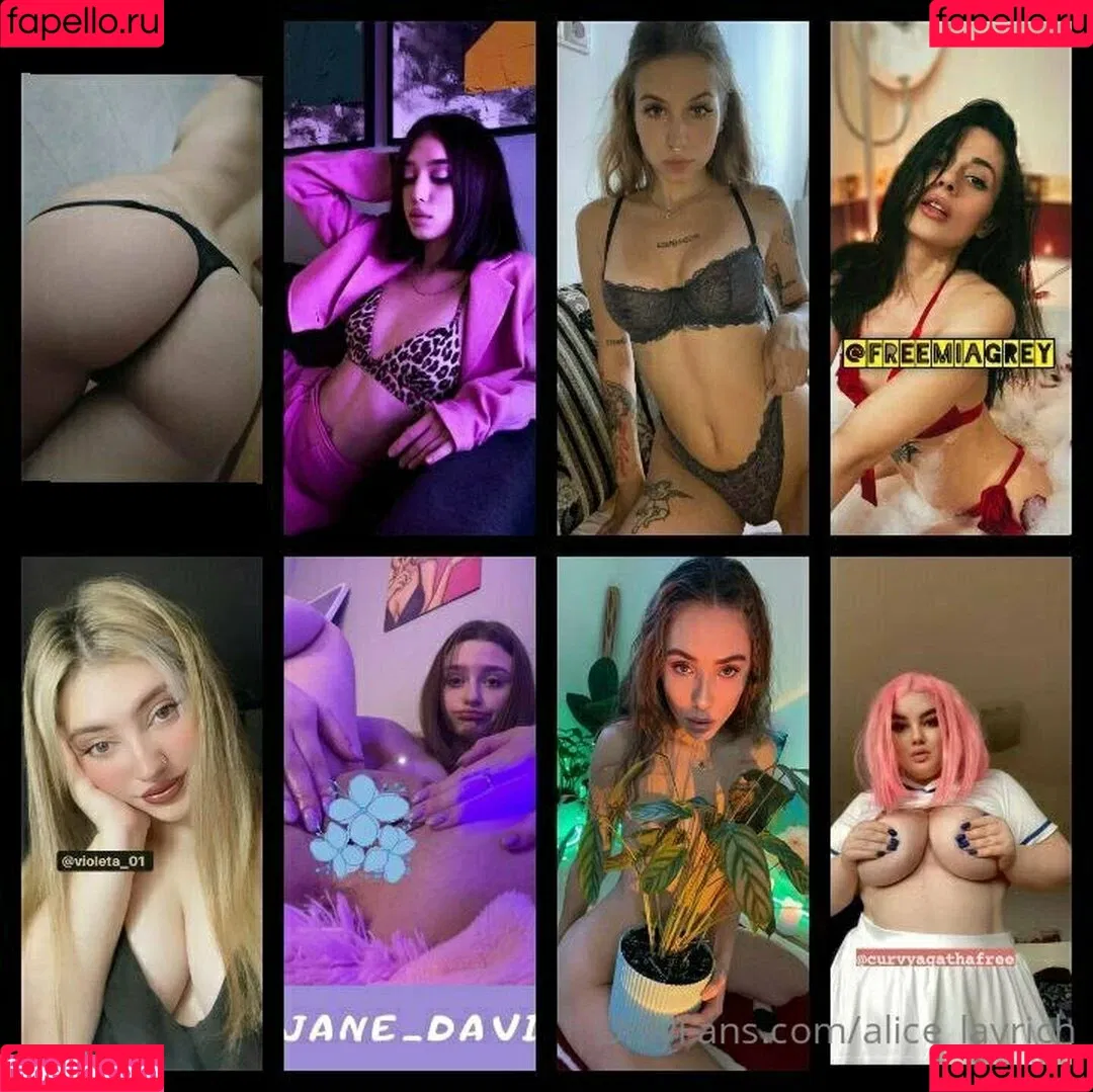 alice_layrich Onlyfans Photo Gallery 