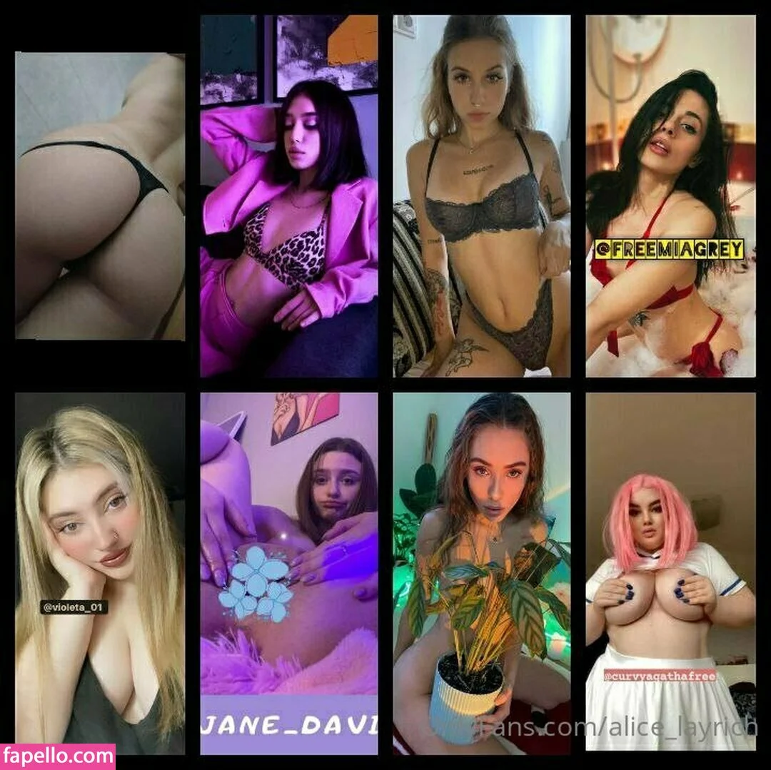 alice_layrich Onlyfans Photo Gallery 