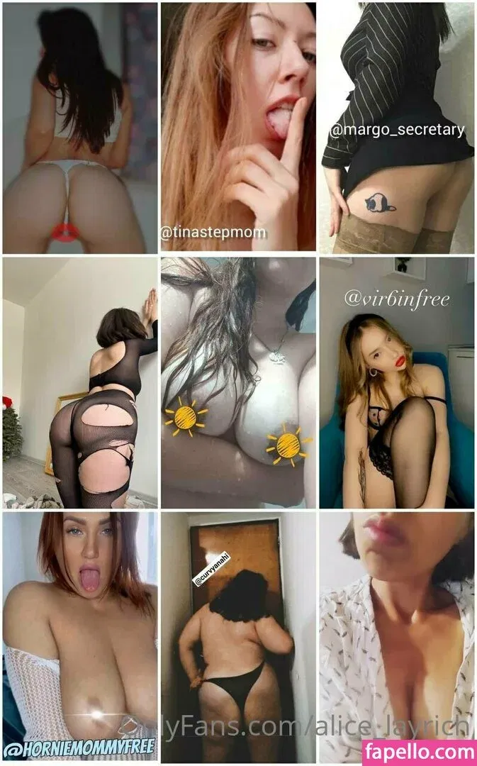 alice_layrich Onlyfans Photo Gallery 