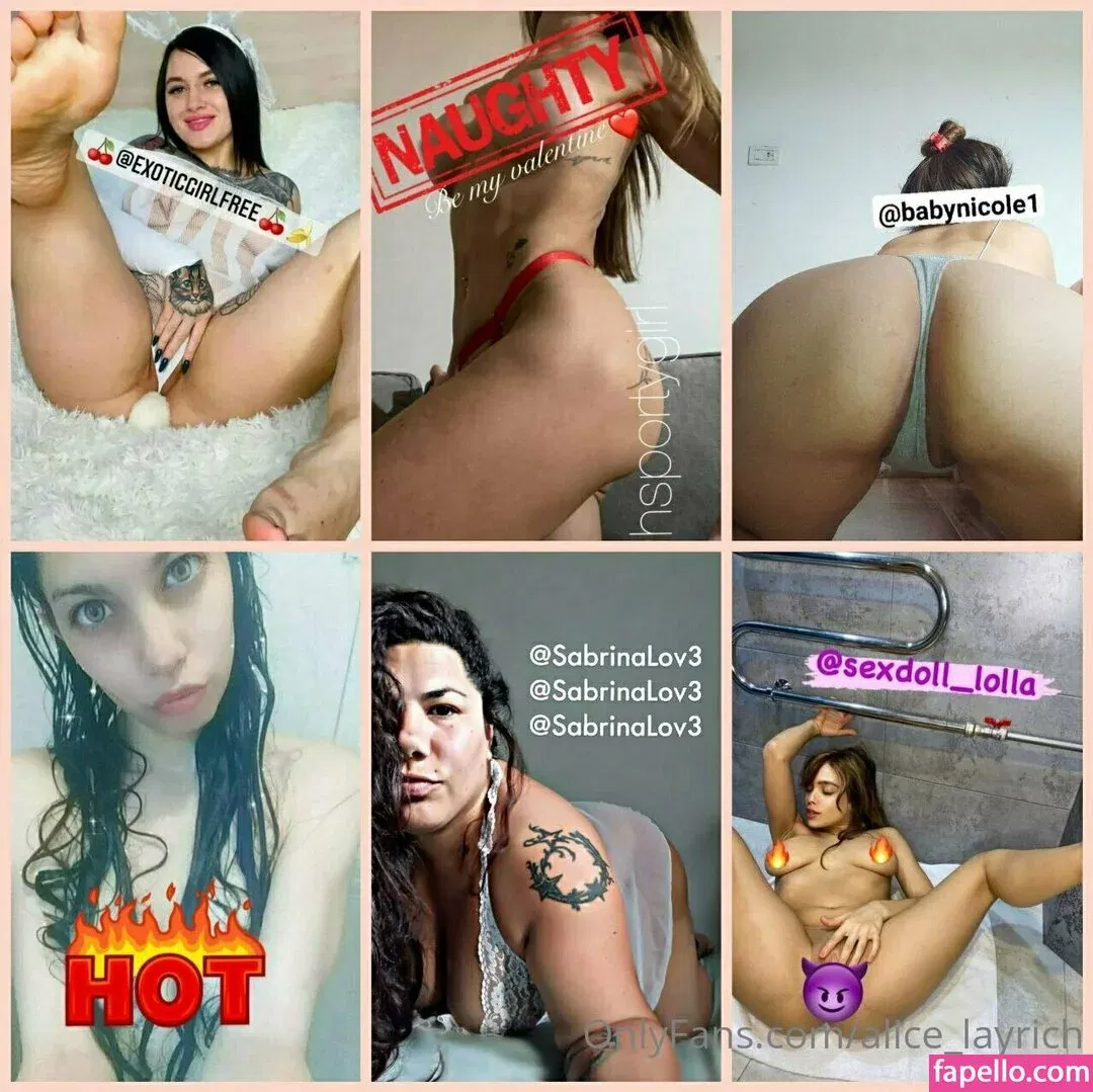 alice_layrich Onlyfans Photo Gallery 