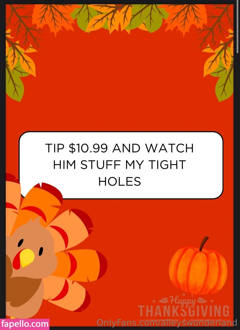 alleyswonderland Onlyfans Photo Gallery 