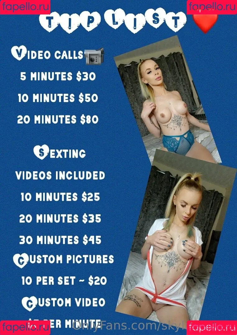 skylarannex Onlyfans Photo Gallery 