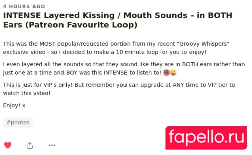 WhisperAudios ASMR Onlyfans Photo Gallery 