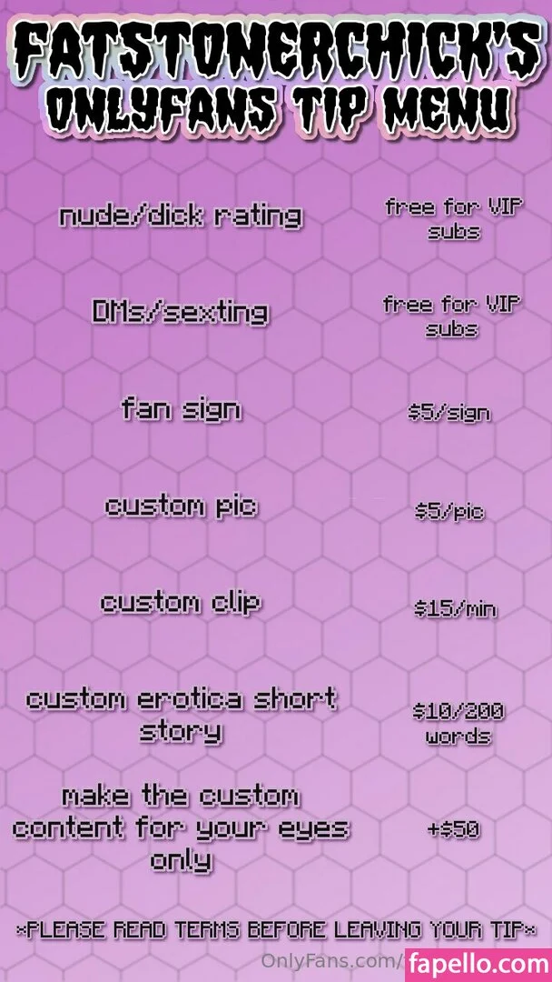 fatstonerchick Onlyfans Photo Gallery 