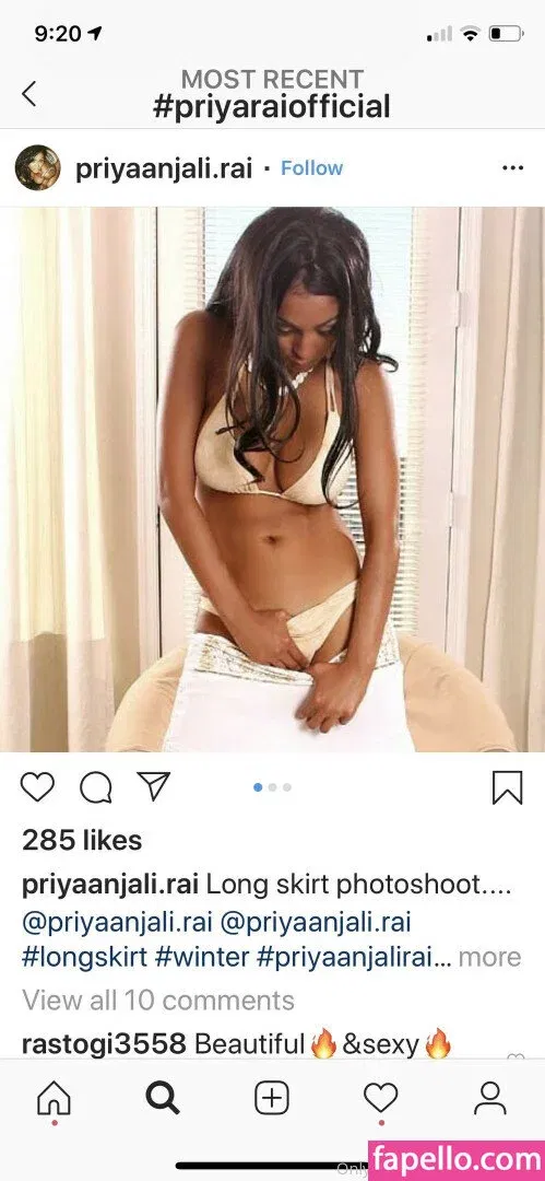 Priya Anjali Rai Onlyfans Photo Gallery 