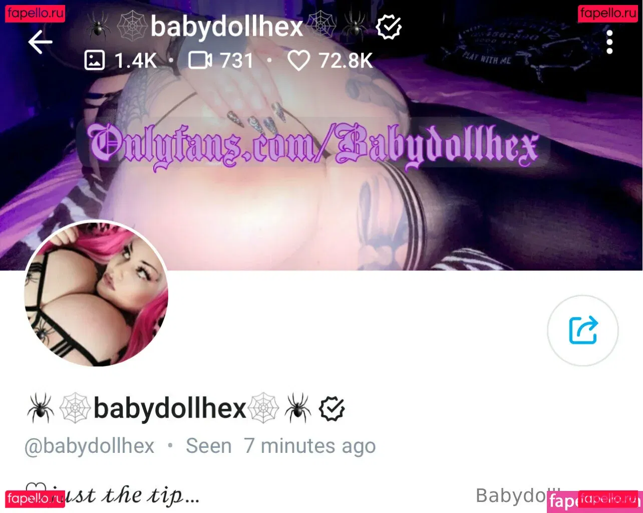 babydollhex Onlyfans Photo Gallery 