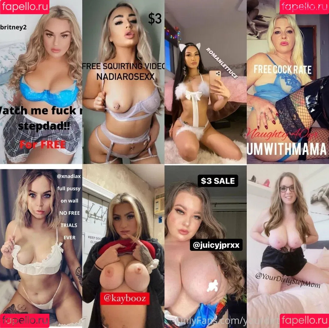 yourdirtystepmom Onlyfans Photo Gallery 