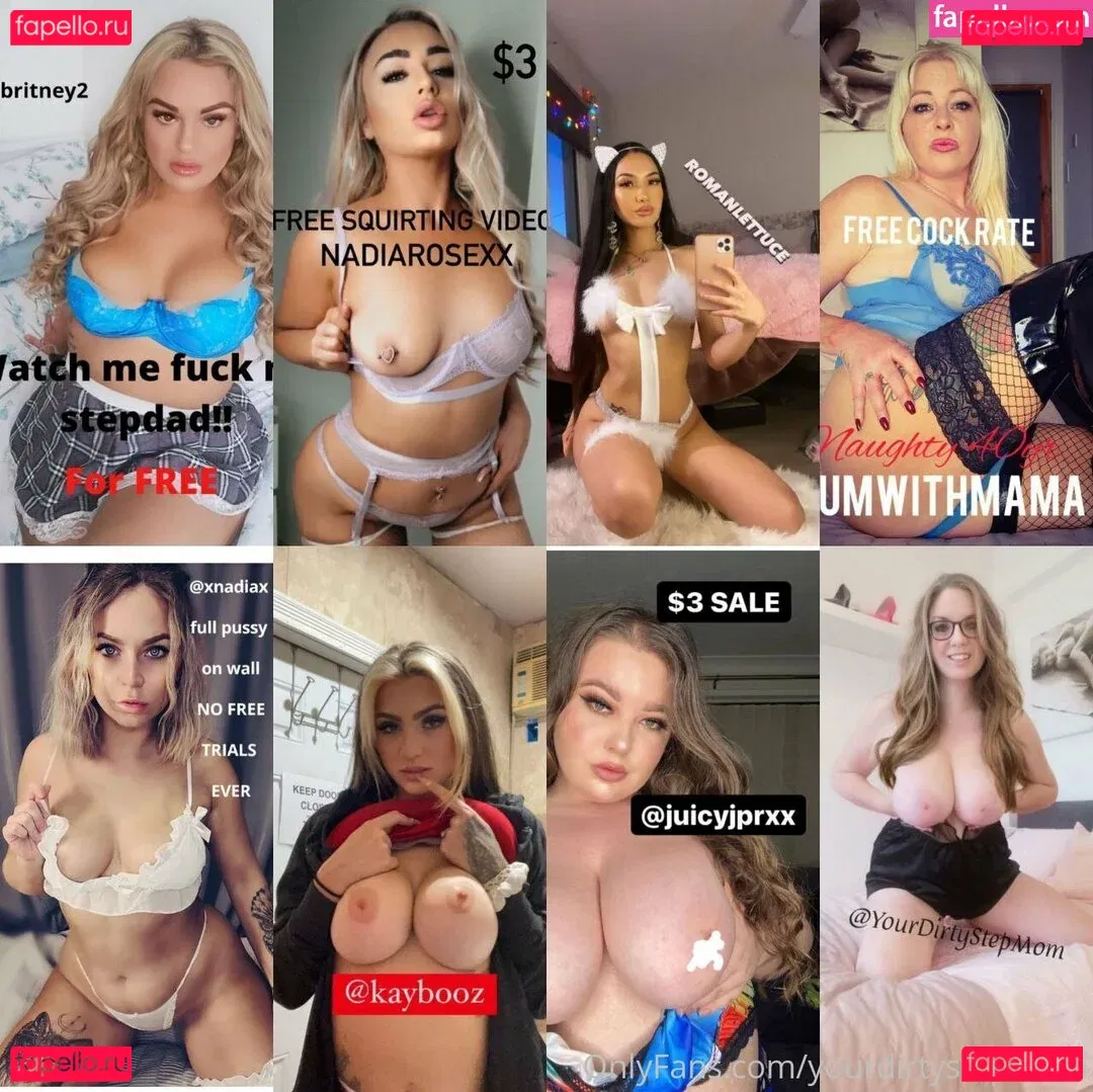 yourdirtystepmom Onlyfans Photo Gallery 