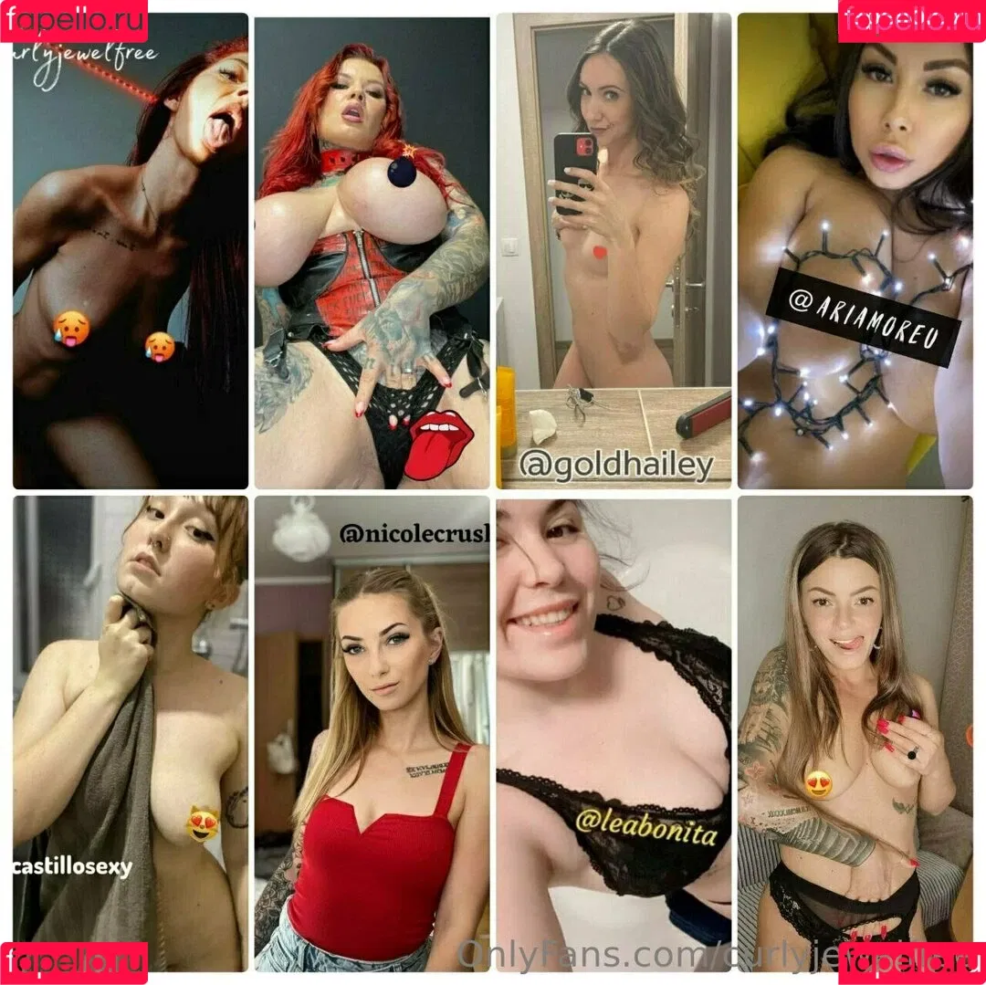 curlyjewelfree Onlyfans Photo Gallery 