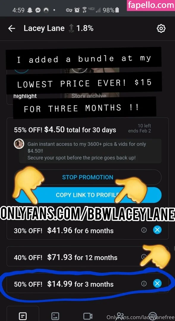 laceylanefree Onlyfans Photo Gallery 