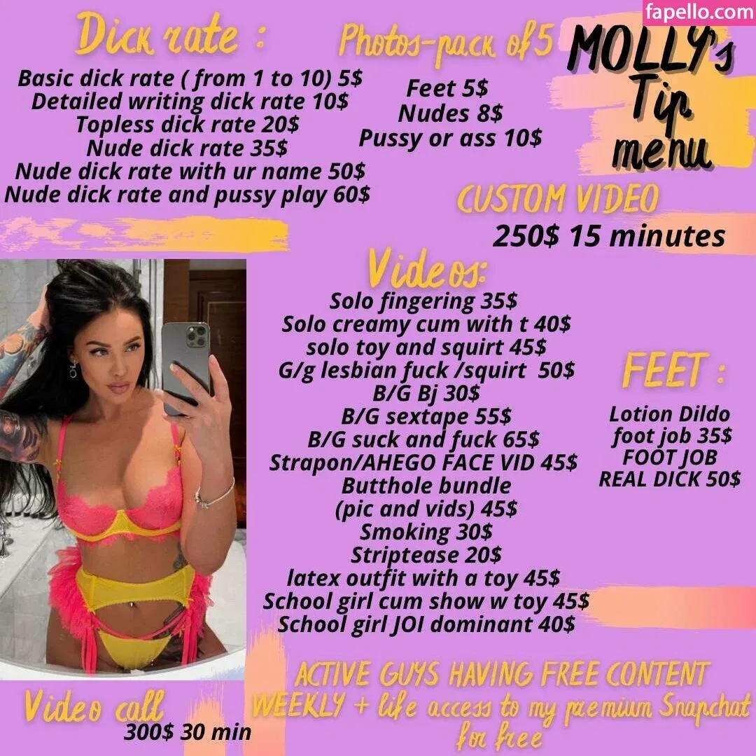 holylovesmolly Onlyfans Photo Gallery 