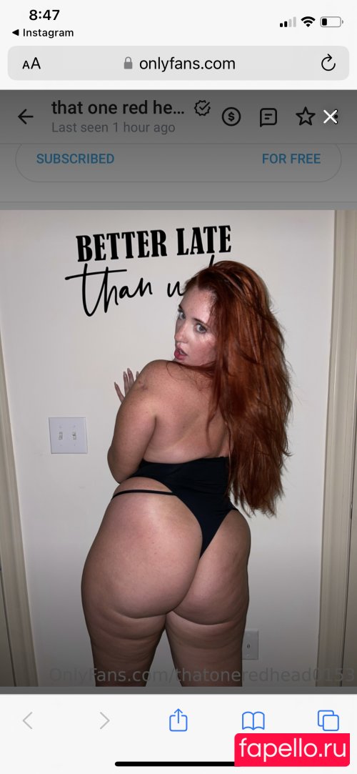thatoneredhead0153 Onlyfans Photo Gallery 