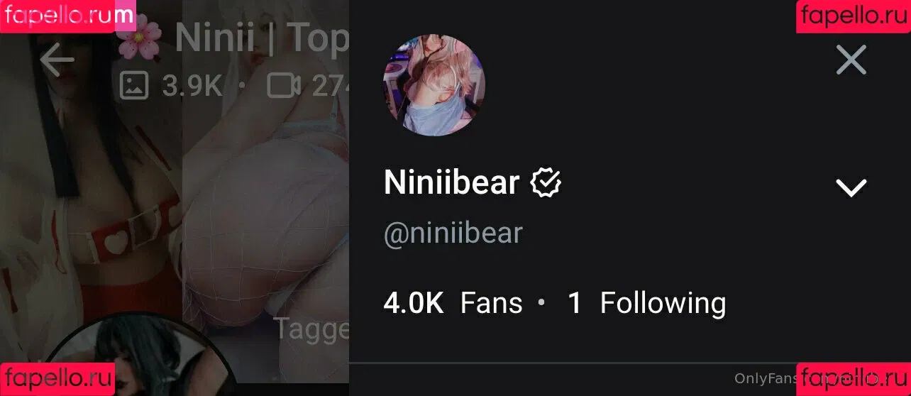 Niniibear Onlyfans Photo Gallery 