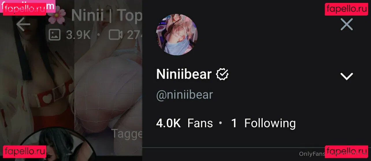 Niniibear Onlyfans Photo Gallery 