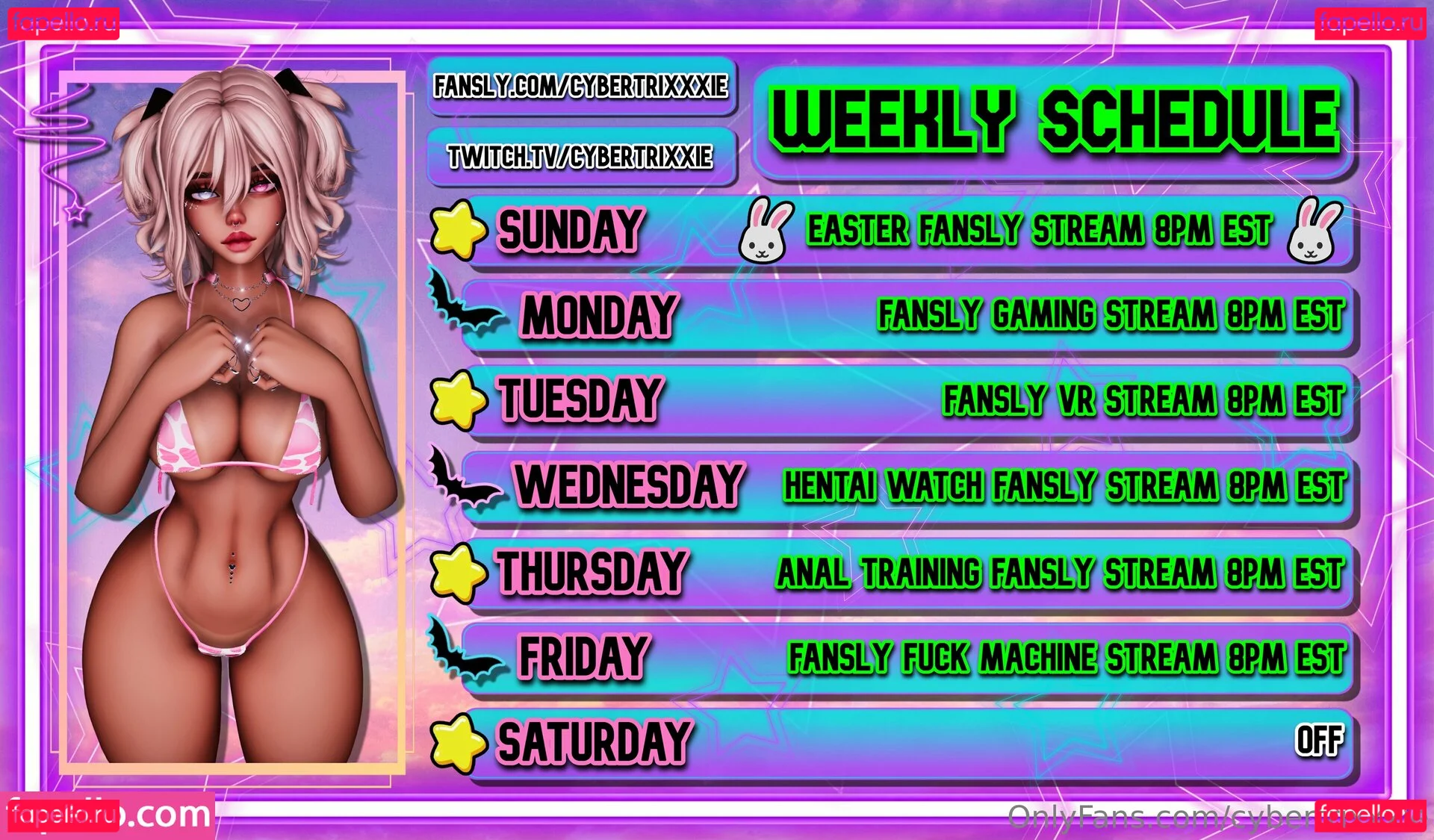 cybertrixxxie Onlyfans Photo Gallery 