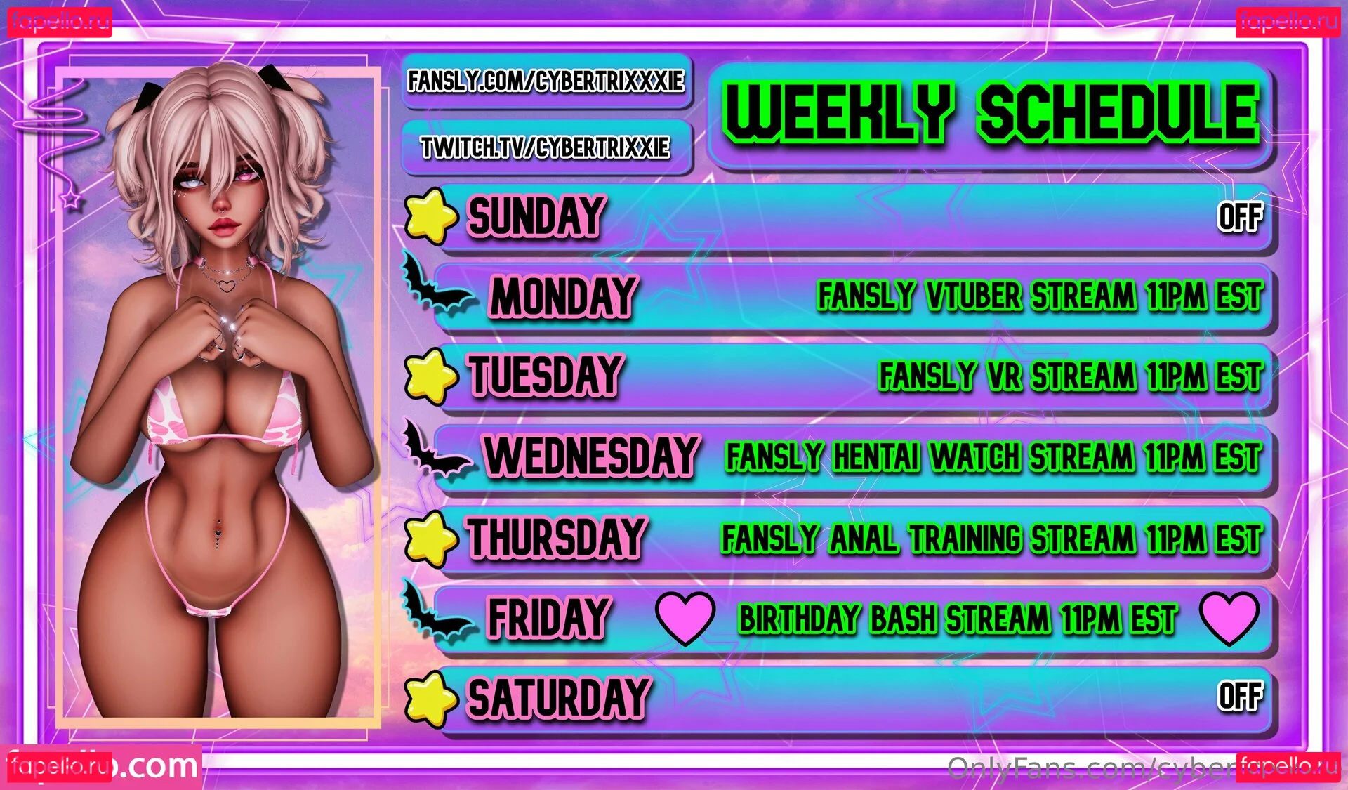 cybertrixxxie Onlyfans Photo Gallery 