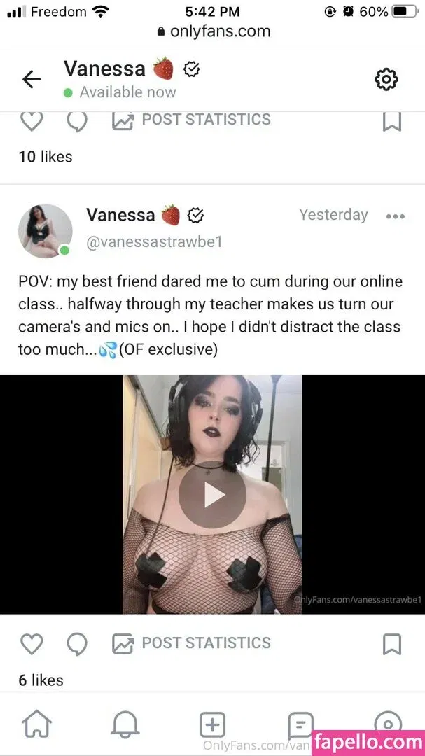 vanessastrawberryfree Onlyfans Photo Gallery 