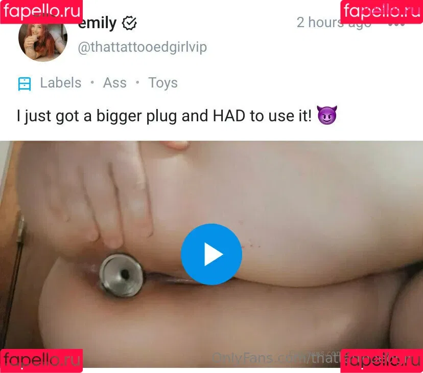 thattattooedgirl Onlyfans Photo Gallery 