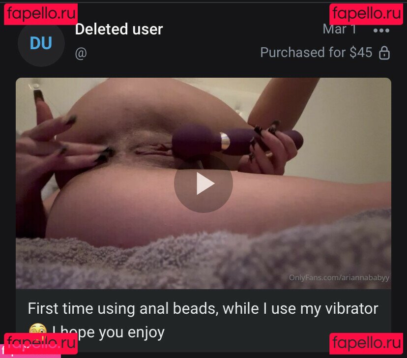 Ariannababyy Nude Onlyfans Photo 9