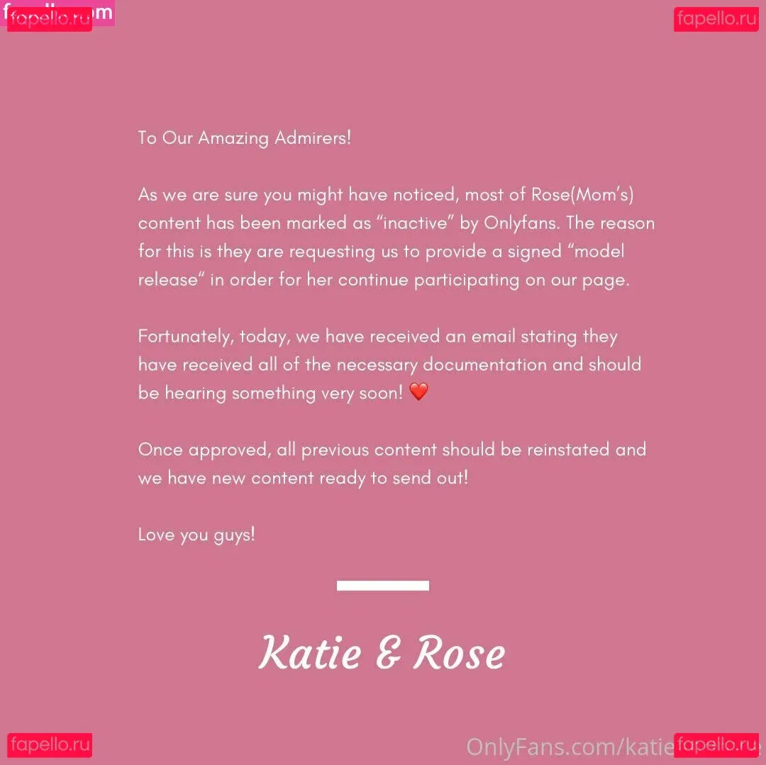 katieandrose Onlyfans Photo Gallery 