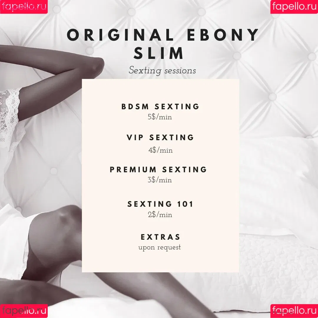 originalebonyslim Onlyfans Photo Gallery 