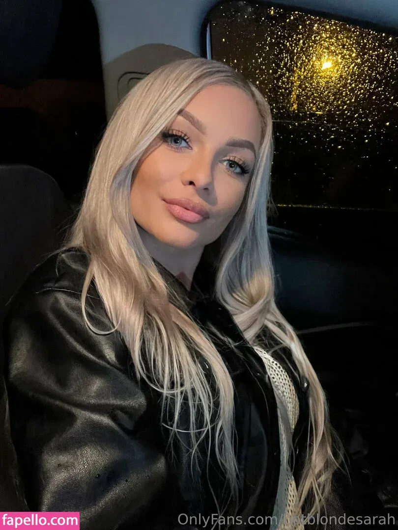 hotblondesarah Onlyfans Photo Gallery 