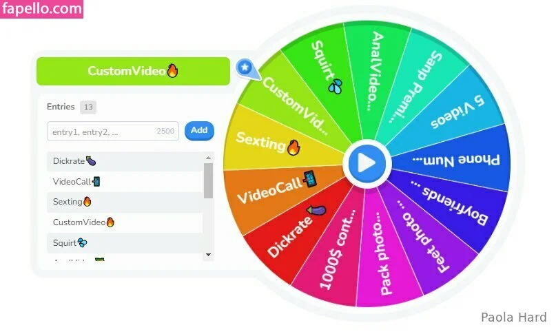 Paolahard Onlyfans Photo Gallery 