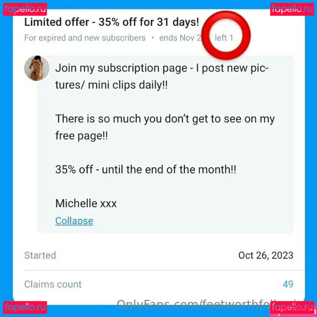 feetworthfollowing Onlyfans Photo Gallery 