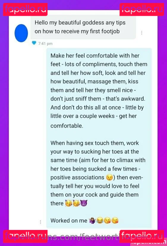 feetworthfollowing Onlyfans Photo Gallery 