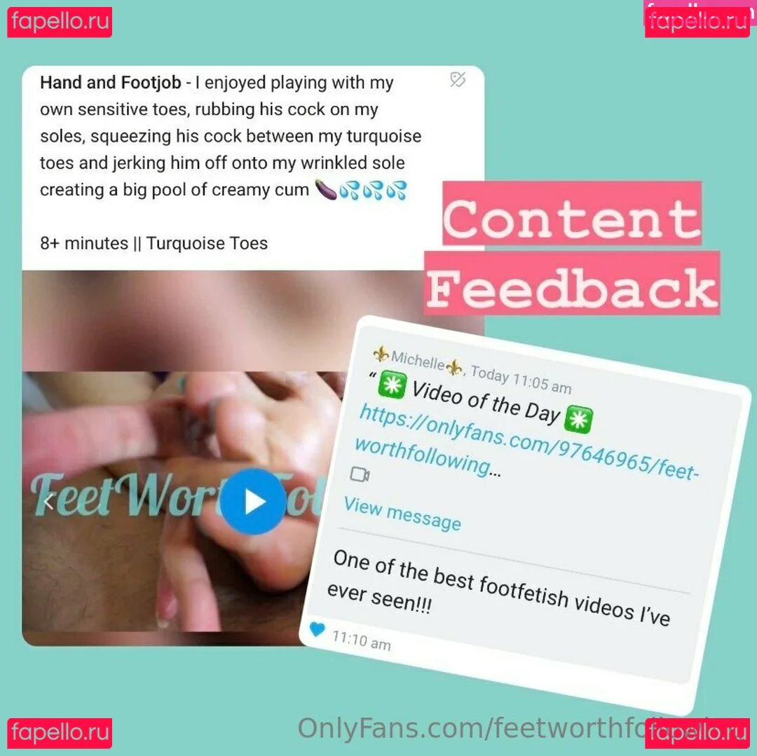 feetworthfollowing Onlyfans Photo Gallery 