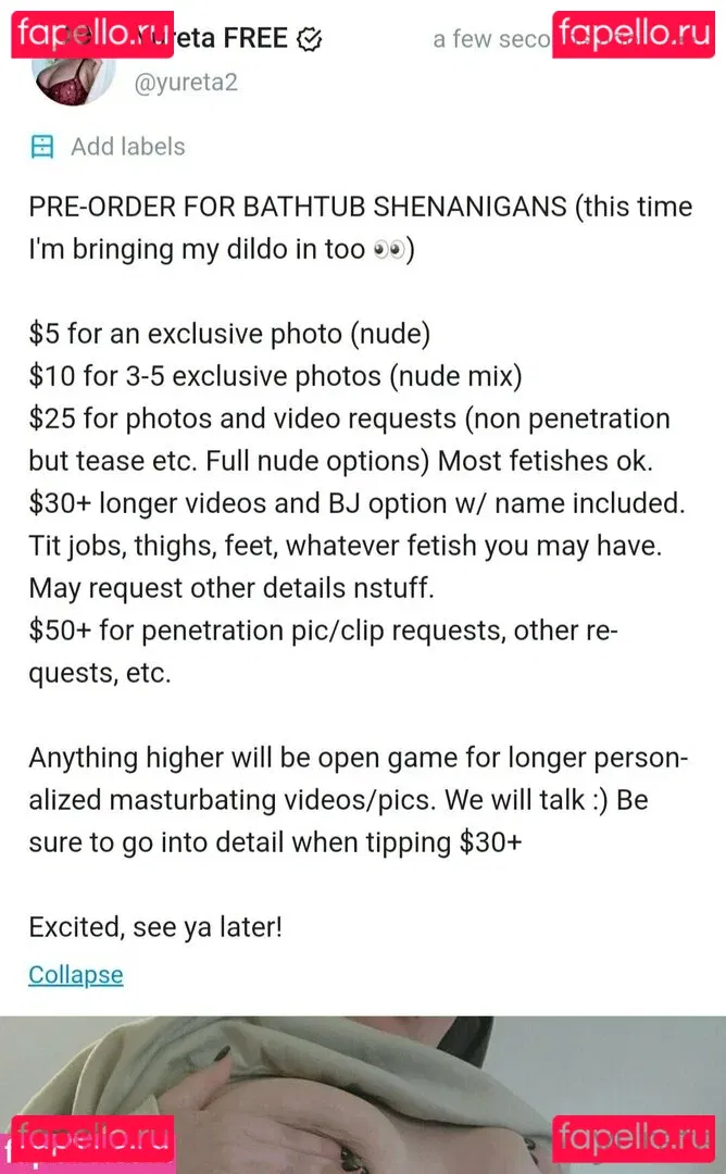 yureta2 Onlyfans Photo Gallery 