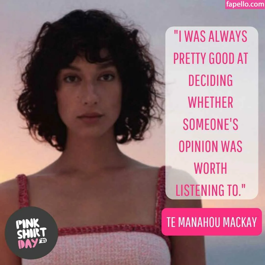 Manahou Mackay Onlyfans Photo Gallery 