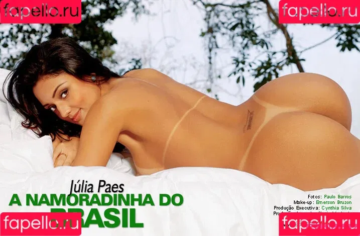 Julia Paes Onlyfans Photo Gallery 