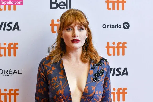 Bryce Dallas Howard Onlyfans Photo Gallery 