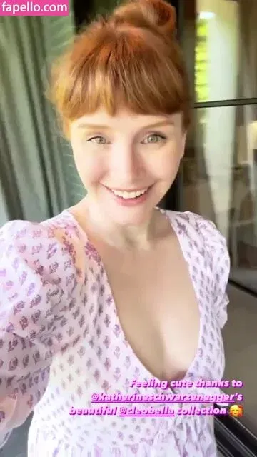 Bryce Dallas Howard Onlyfans Photo Gallery 
