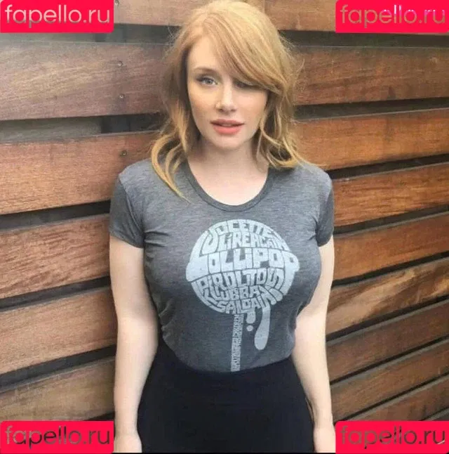 Bryce Dallas Howard Onlyfans Photo Gallery 