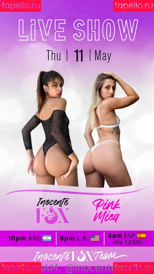 inocentefox Onlyfans Photo Gallery 