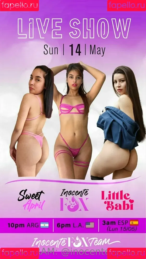 inocentefox Onlyfans Photo Gallery 