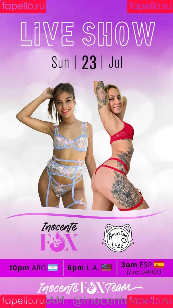 inocentefox Onlyfans Photo Gallery 