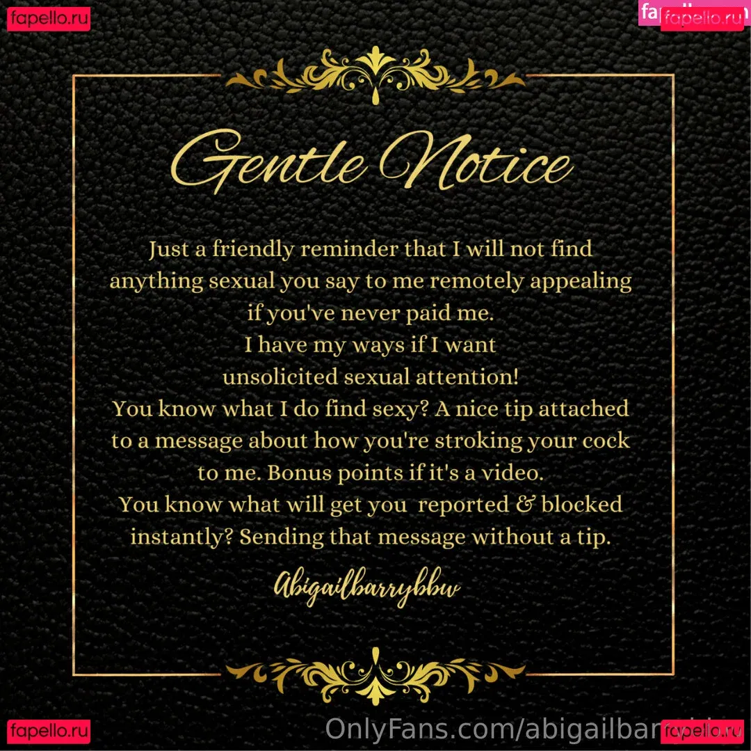 abigailbarrybbw Onlyfans Photo Gallery 