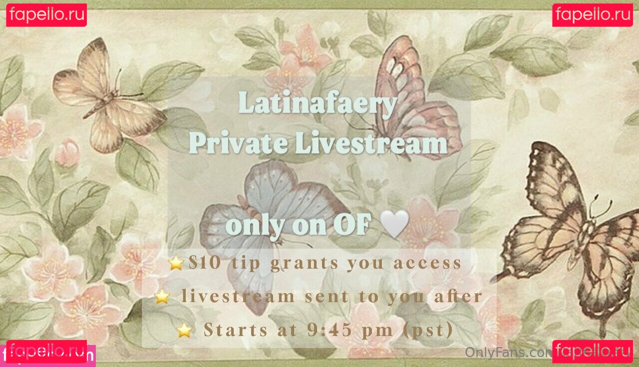 latinafaery Nude Onlyfans Photo 17