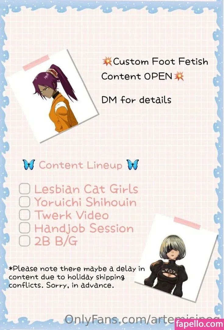 artemisjpeg Onlyfans Photo Gallery 