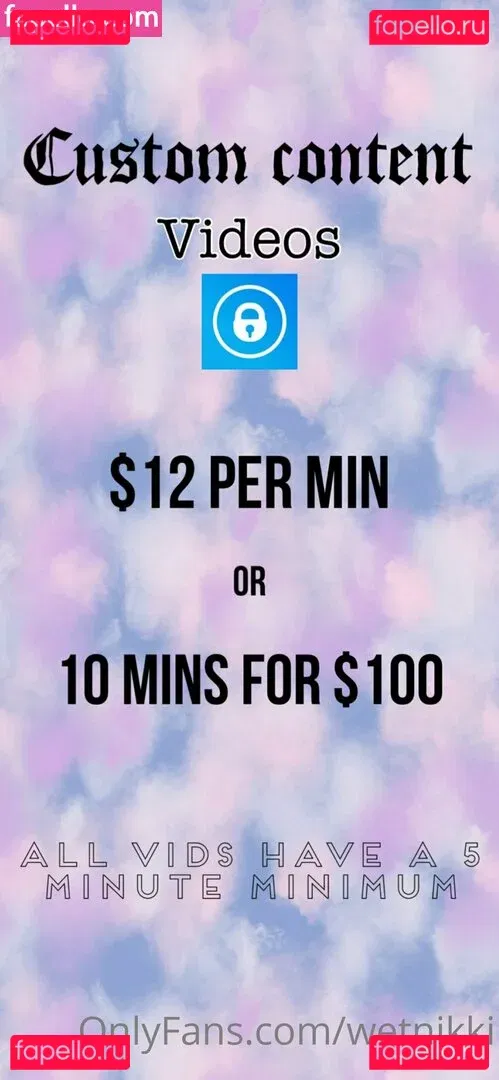 wetnikki Onlyfans Photo Gallery 