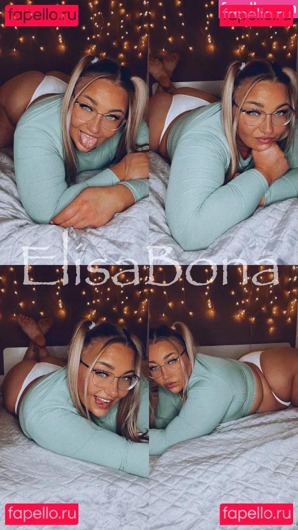 Elisa Bona Onlyfans Photo Gallery 