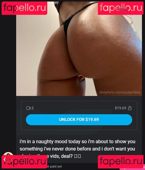 sydswrldxo Nude Onlyfans Photo 31