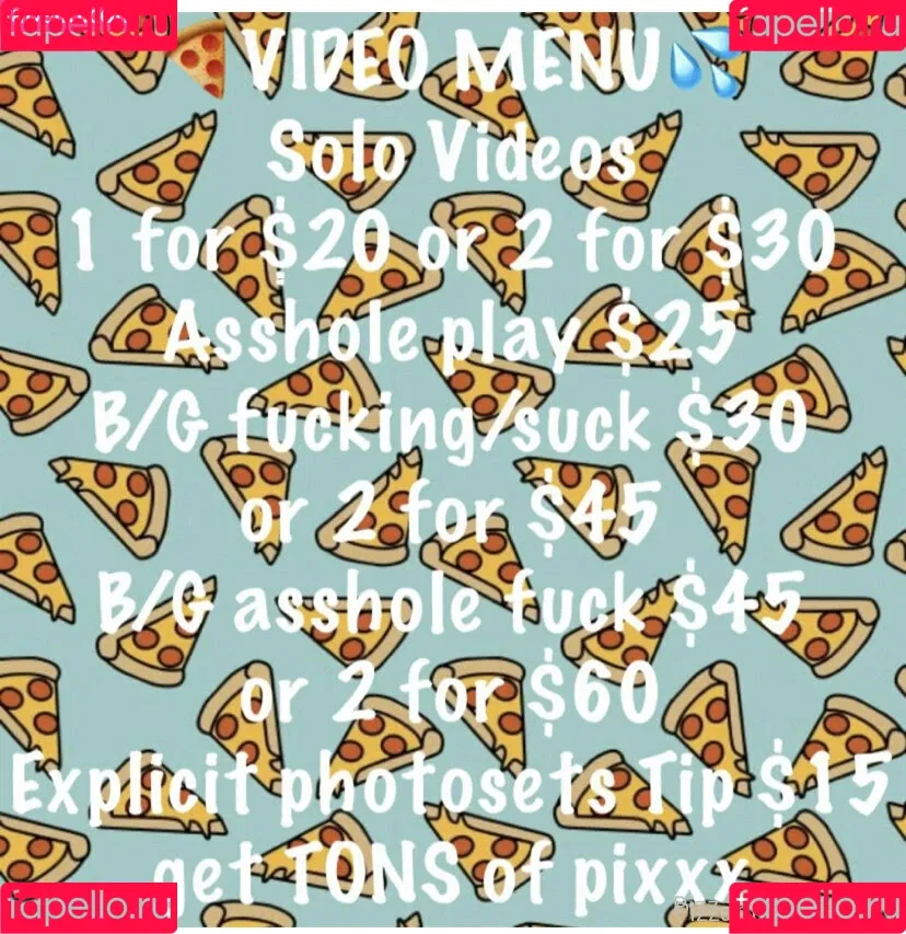 PizzaPussyPie Onlyfans Photo Gallery 